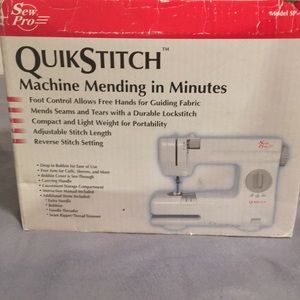 Quick stitch mending sowing machine